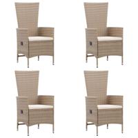 7-delige Tuinset poly rattan beige - thumbnail