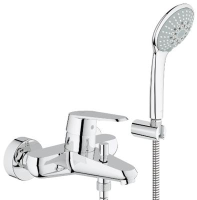 GROHE Eurodisc Cosmopolitan badkraan met omstel en koppelingen 46mm inclusief garnituur chroom 33395002 GROHE Eurodisc Cosmopolitan badkraan met omstel en koppelingen 46mm inclusief garnituur chroom 33395002
