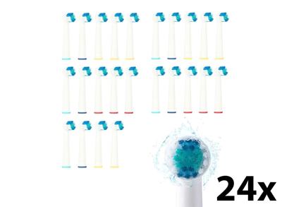 24-pack Denterest Opzetborstels - Geschikt voor Oral-B - Wit 24-pack Denterest Opzetborstels - Geschikt voor Oral-B - Wit