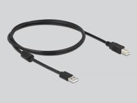 Delock 90550 2D-barcodescanner Kabel 2D, 1D LED Zwart, Oranje Handmatig incl. standaard - thumbnail