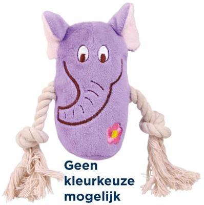 TRIXIE PLUCHE DIER MET TOUW ASSORTI 13 CM 3 ST