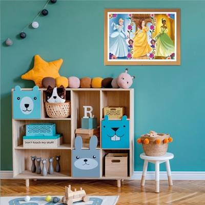 Clementoni legpuzzel super color disney princess, 104st.