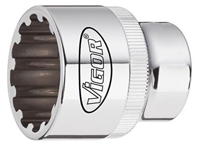 Vigor V2002 Dop (zeskant) Dopsleutelinzetstuk 27 mm 1/2 (12.5 mm)
