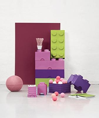 Room Copenhagen LEGO Storage Brick 4 Roze opbergdoos - thumbnail