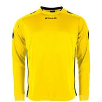 Stanno 411003K Drive Match Shirt LS Kids - Yellow-Black - 152 - thumbnail