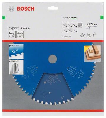 Bosch Accessories Expert for Wood 2608644070 Cirkelzaagblad 270 x 30 x 1.8 mm Aantal tanden: 60 1 stuk(s) Bosch Accessories Expert for Wood 2608644070 Cirkelzaagblad 270 x 30 x 1.8 mm Aantal tanden: 60 1 stuk(s)