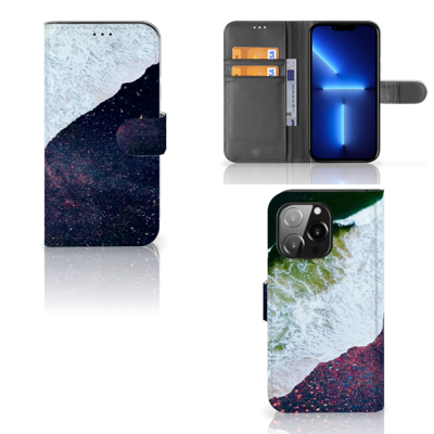 iPhone 13 Pro | Book Case | Sea in Space