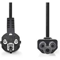 Nedis Voedingskabel schuko male haaks naar IEC-320-C5 3 m - thumbnail