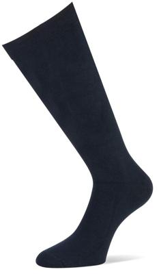 Yellowmoon kinder/dames kniekous 1 paar - Hoge katoeken sokken - 34 - Blauw - 34