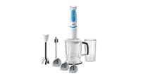 Braun 4191-MQ5260WHBL Staafmixer 1000 W Met maatbeker, Met mixbeker, Turbofunctie Wit-blauw - thumbnail