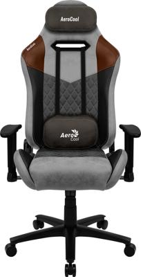 Aerocool DUKE AeroSuede Universele gamestoel Zwart, Bruin, Grijs
