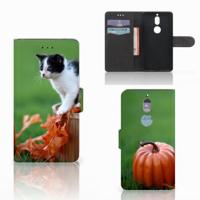 Nokia 7 | Telefoonhoesje | Met pasjeshouder | Kitten - thumbnail
