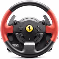 Thrustmaster T150 Ferrari Wheel Force Feedback Stuurwiel + pedalen PC, PlayStation 4, Playstation 3 USB Zwart, Rood - thumbnail