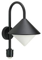 Albert Buitenlamp zwart bewegingssensorTriangle met sensor zwart - 660646 - thumbnail