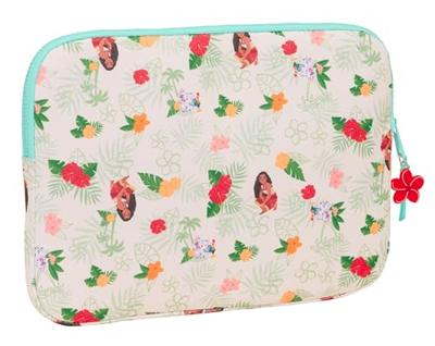 Laptophoes Vaiana Blauw Beige 15,6'' 39,5 x 27,5 x 3,5 cm