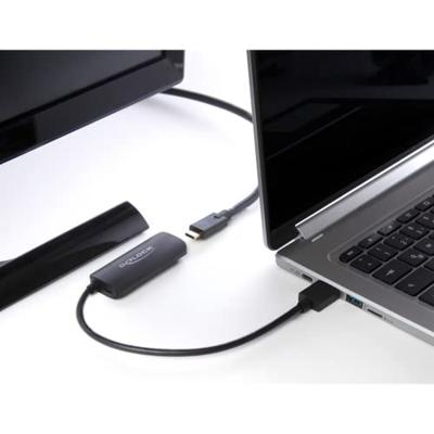 Delock 63251 HDMI / USB-C Adapter [1x HDMI-stekker - 1x USB-C bus] Zwart