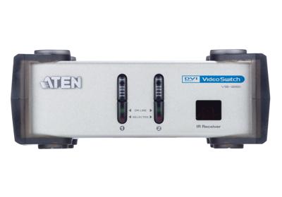 ATEN 2 poorts DVI + Audio Switch met afstandsbediening