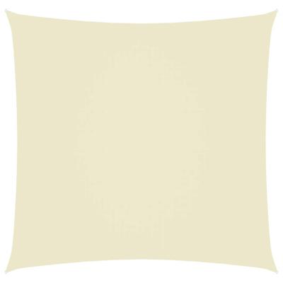 VidaXL Zonnescherm vierkant 3x3 m oxford stof crèmekleurig VidaXL Zonnescherm vierkant 3x3 m oxford stof crèmekleurig