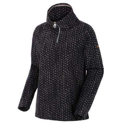 Regatta fleecetrui Leela dames polyester bruin/zwart Regatta fleecetrui Leela dames polyester bruin/zwart