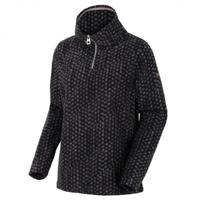 Regatta fleecetrui Leela dames polyester bruin/zwart - thumbnail