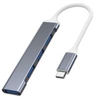 VAKOSS HUB USB-C TC-4125X 1XUSB 3.0 3XUSB 2.0 - thumbnail
