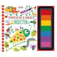 Usborne Publishers Stempelen met je vingers Insecten - thumbnail