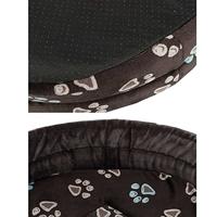 TRIXIE HONDENMAND JIMMY OVAAL TAUPE POOT 85X75 CM - thumbnail