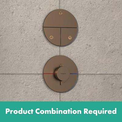 Hansgrohe ShowerSelect Comfort S thermostaat inbouw, Brushed Bronze