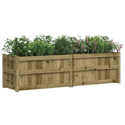 VidaXL Plantenbak 180x50x50 cm geïmpregneerd grenenhout