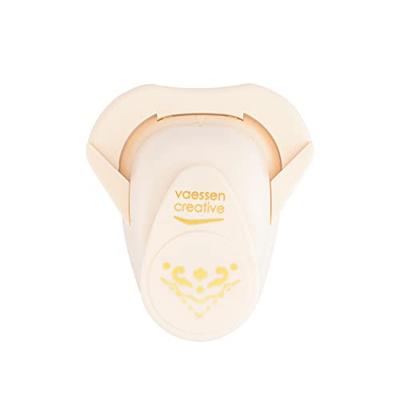 Vaessen Creative • hoekpons sterretje met sierrand 1,7x2,4cm