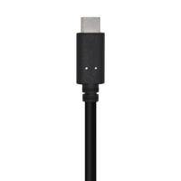AISENS A107-0450 USB 3.1 Gen2 Kabel 10Gbps 3A Type USB-C/M-A/M, zwart, 1,5 m - thumbnail