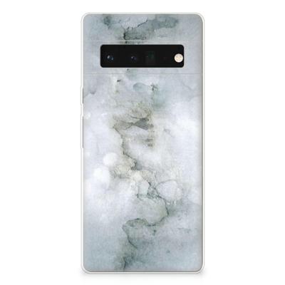 Smartphone hoesje Google Pixel 6 Pro Painting Grey Smartphone hoesje Google Pixel 6 Pro Painting Grey
