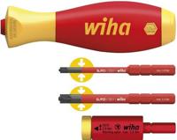 Wiha 41478 | Momentset easyTorque adapter electric | met slimVario® houder en slimBits SL/PZ | 4-delig - 41478 - thumbnail