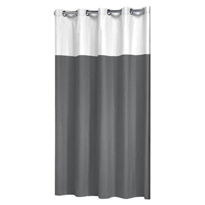 Douchegordijn Sealskin Double Polyester / Katoen 180x200 Grijs