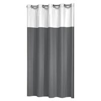Douchegordijn Sealskin Double Polyester / Katoen 180x200 Grijs - thumbnail