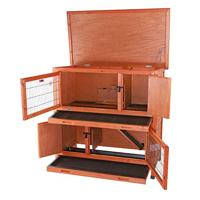 TRIXIE NATURA KONIJNENHOK GEISOLEERD BRUIN 116X113X65 CM - thumbnail