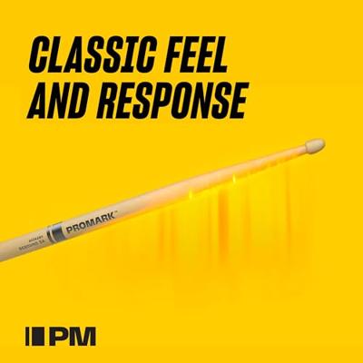Promark RBH595AW Green Rebound 5B hickory drumstokken - thumbnail