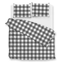 Zo! Home Zo! Home Quattro di Lino Dekbedovertrek 240x200/220 Dark Grey - thumbnail