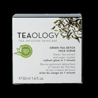 Teaology Green tea detox face scrub 50 Milliliter - thumbnail