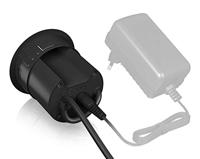 ICY BOX USB-C (USB 3.2 Gen 2) multiport hub 6 poorten Zwart - thumbnail