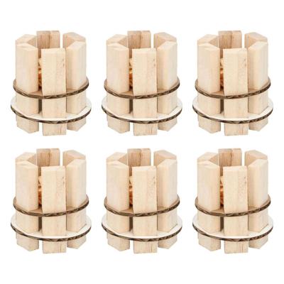 Houten Aanmaakblokjes van Hout, 6-pack