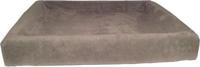 Bia bed fleece hoes hondenmand taupe - thumbnail