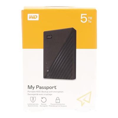 Externe Harde Schijf Western Digital WDBPKJ0050BBK-WESN 5 TB Zwart - thumbnail