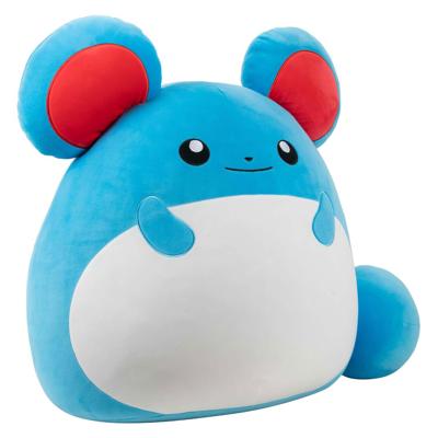 Jazwares Squishmallows pokemon knuffel pluche - marill wave, 50cm
