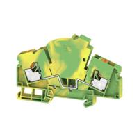 Weidmüller 2710080000 Aardingsklem Steekaansluiting Groen-geel 50 stuk(s) - thumbnail