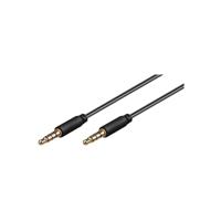 goobay AUX audio connector kabel, 3,5mm stereo - thumbnail