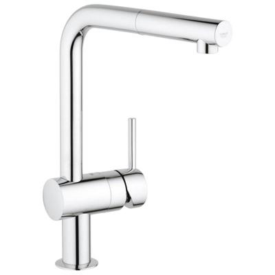 Grohe Minta keukenkraan met uittrekbare handdouche chroom