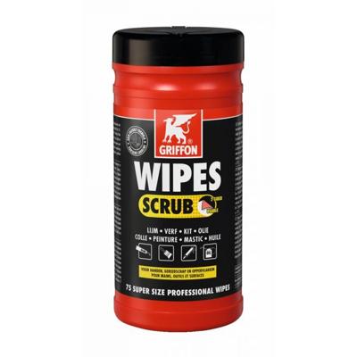 Griffon Scrub Wipes Dubbelzijdig 75 stuks
