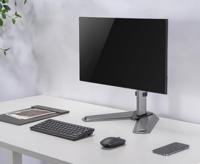 My Wall HL56-1L Monitorvoet Aantal monteerbare displays: 1 Display(s) 43,2 cm (17) - 81,3 cm (32) Grijs In hoogte verstelbaar, Kantelbaar, Zwenkbaar, Staand - thumbnail
