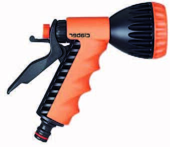 Claber Duo Pistool: Ergonomische Tuinsproeier met Verwisselbare Spuitmonden - Voor Elke Waterbehoefte